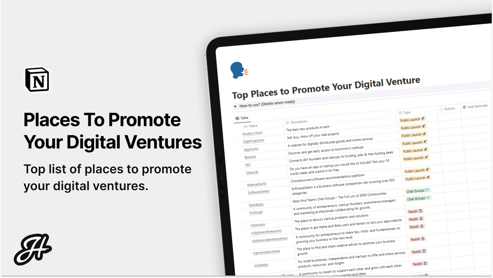 top-list-of-places-to-promote-your-digital-ventures