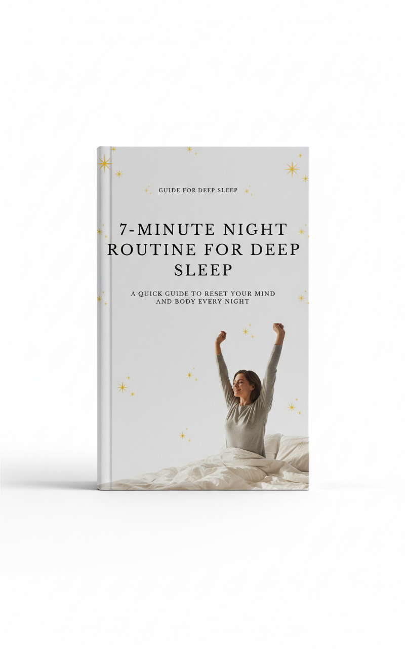7-Minute Night Routine for Deep Sleep Guide Preview