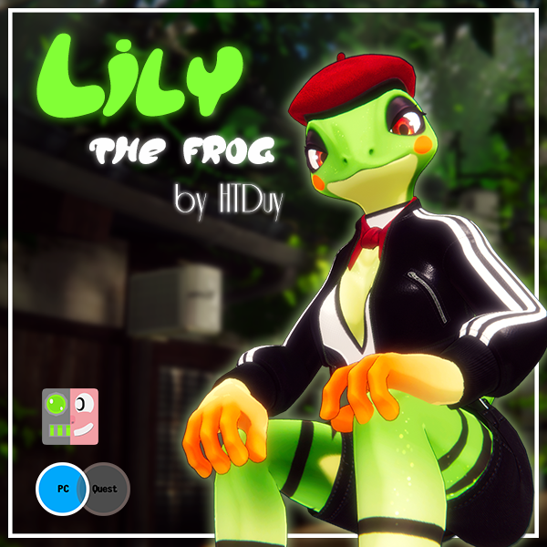 青蛙莉莉 - [VRChat 头像] [PC]
