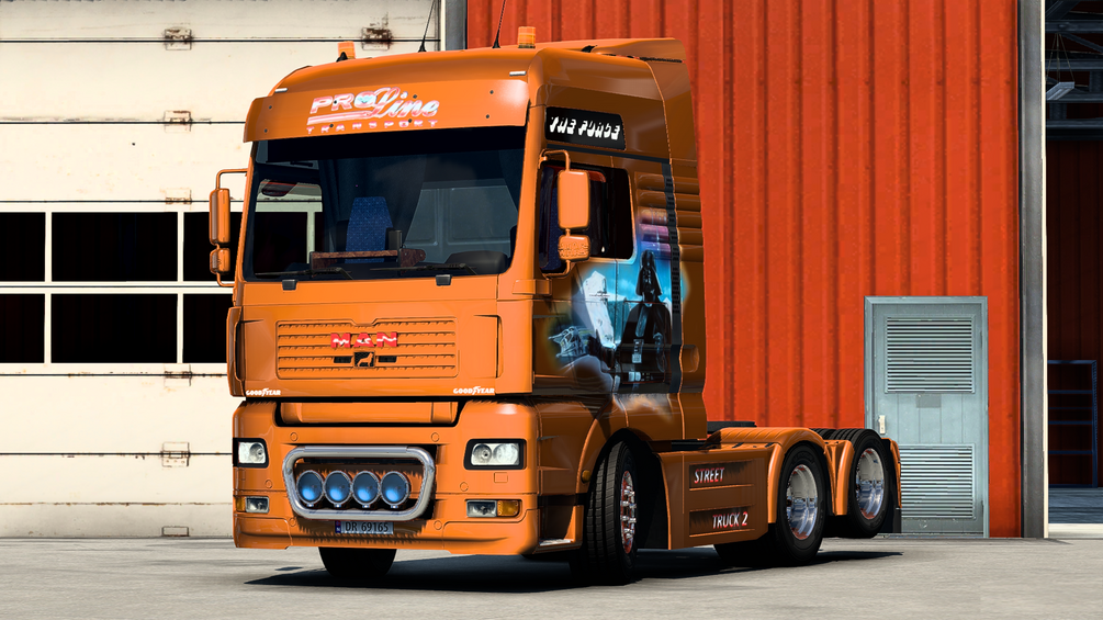 MAN TGA ProLine Henrik Øgård Skin by ETS2 Hedmark Truckstyling