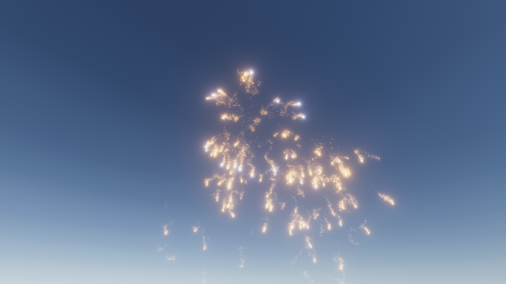 Golden Crown New Years Fireworks For VRCHAT by aiohugdd