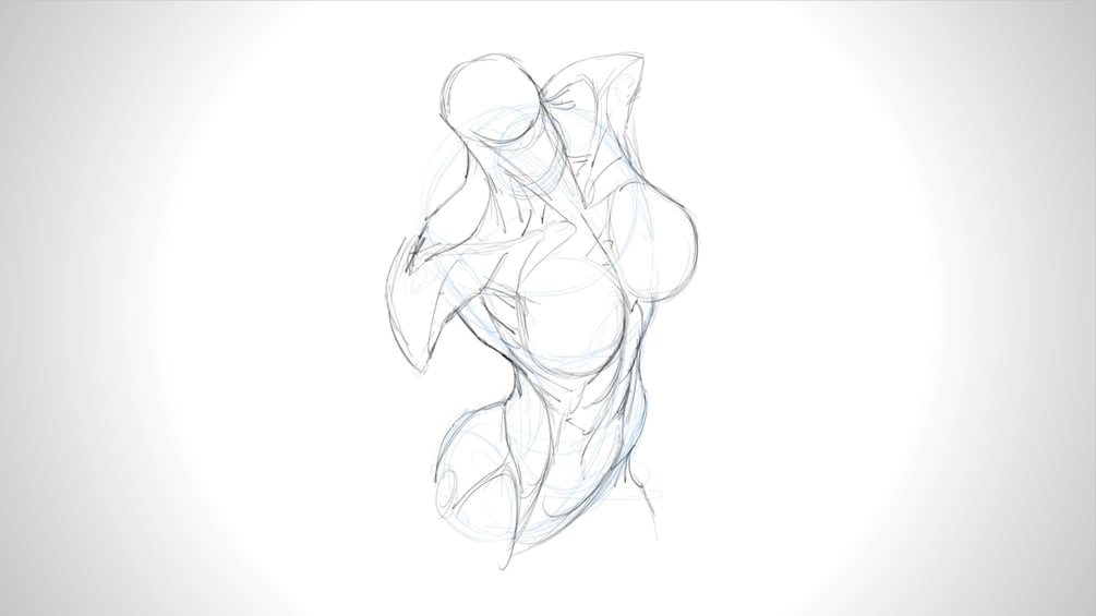 How To Draw Female Torsos: Learn Anatomy of The Female Torso, & Pose It In  Perspective