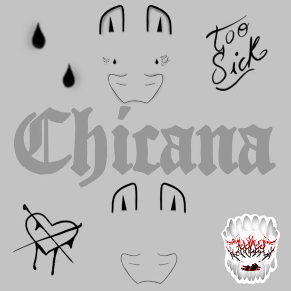 Chicana Clown Texture (For Savi Head)
