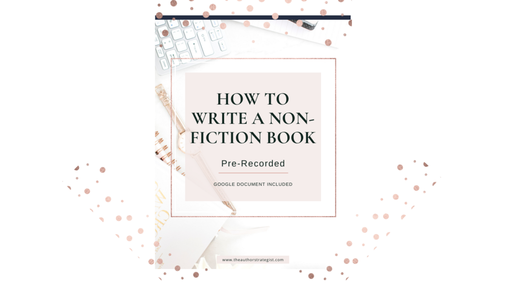 how-to-write-a-non-fiction-book-course