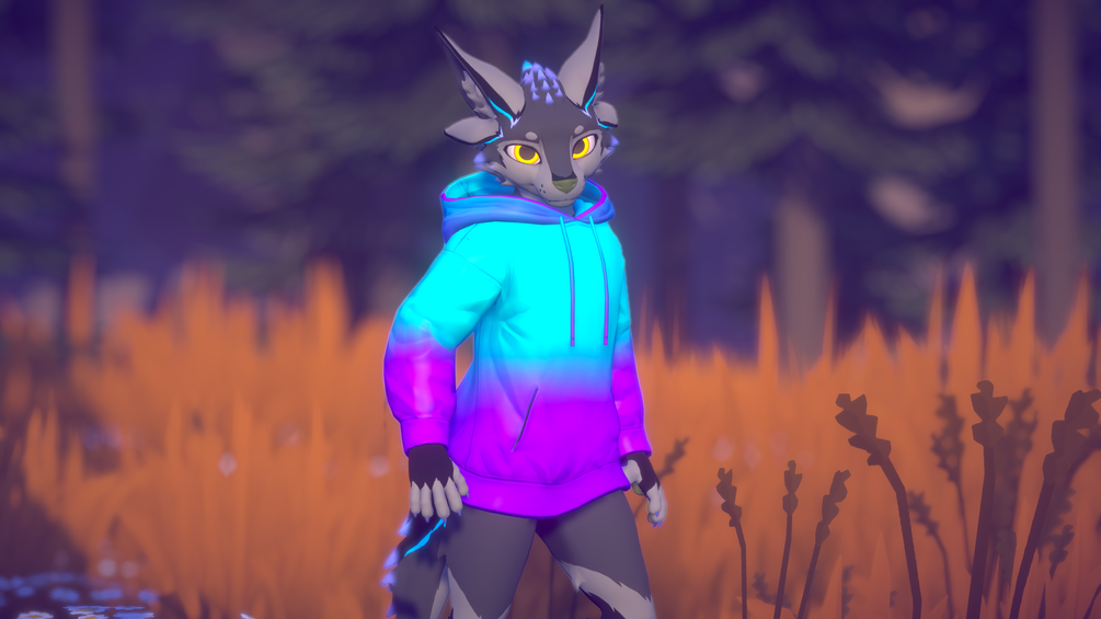 Deuzear Hoodie (VRChat Asset)