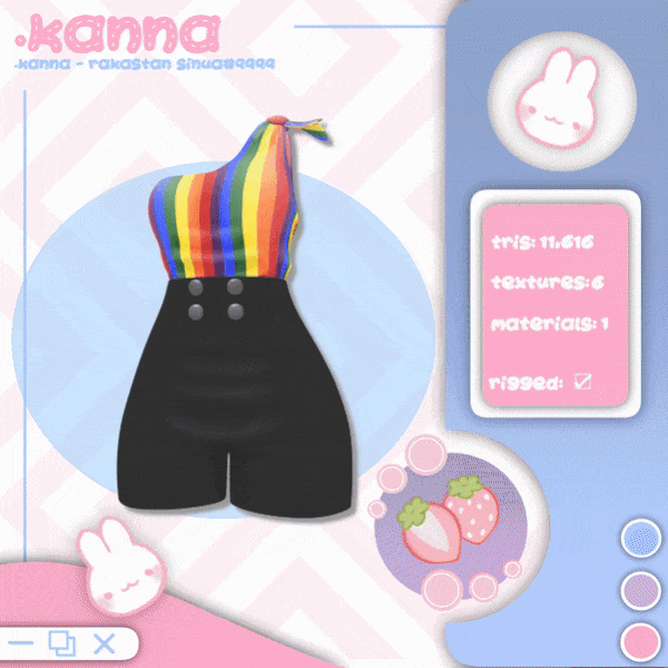Pride Rompers (Free in Server)