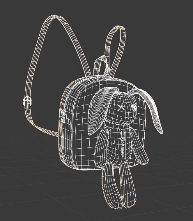 Derpy Bunny Backpack