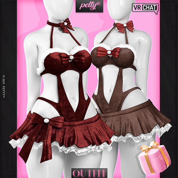 140꒰ა 🎀🎄 ໒꒱ DAY 8 ADVENT CALENDAR SPECIAL | CHRISTMAS OUTFIT 🎀🎄 by PETTY STORE©