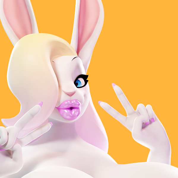 Bimbo Bunny | VRC Avatar + Animation Model