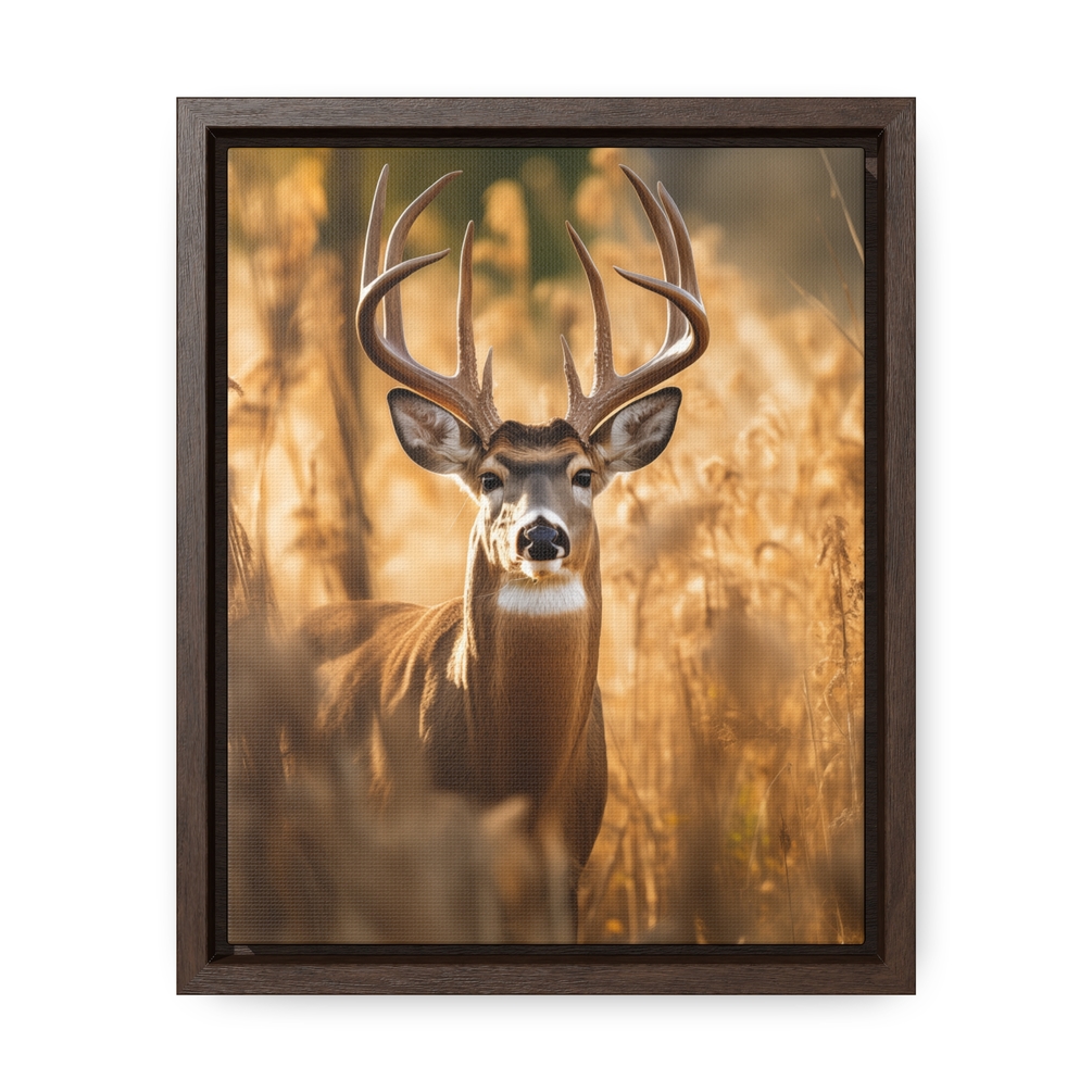 white-tail-buck-decor-walnut-framed-5-x7