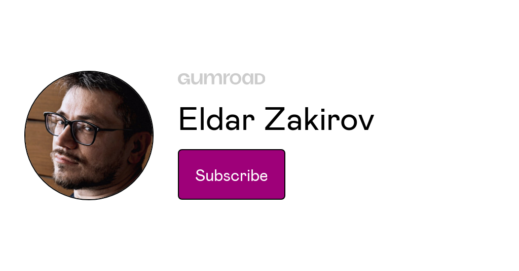 Eldar Zakirov