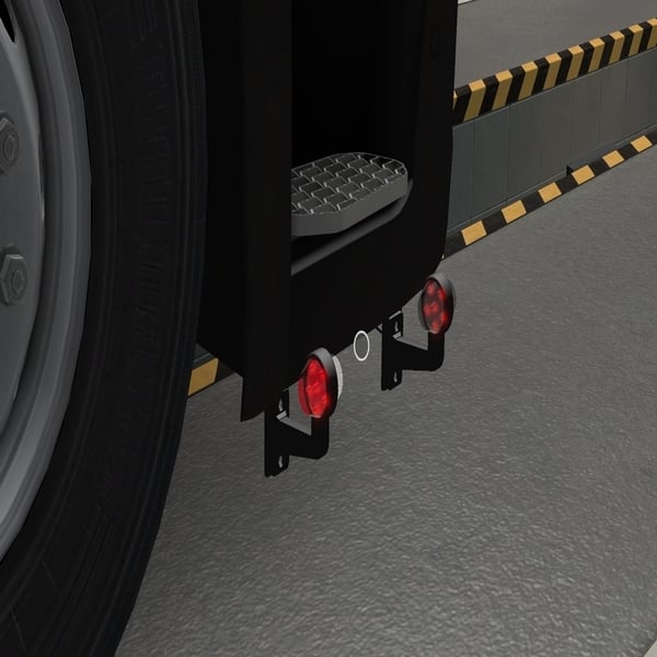 ´[addon] Front mudflap side LED gylle addons by WC007 D3SIGN