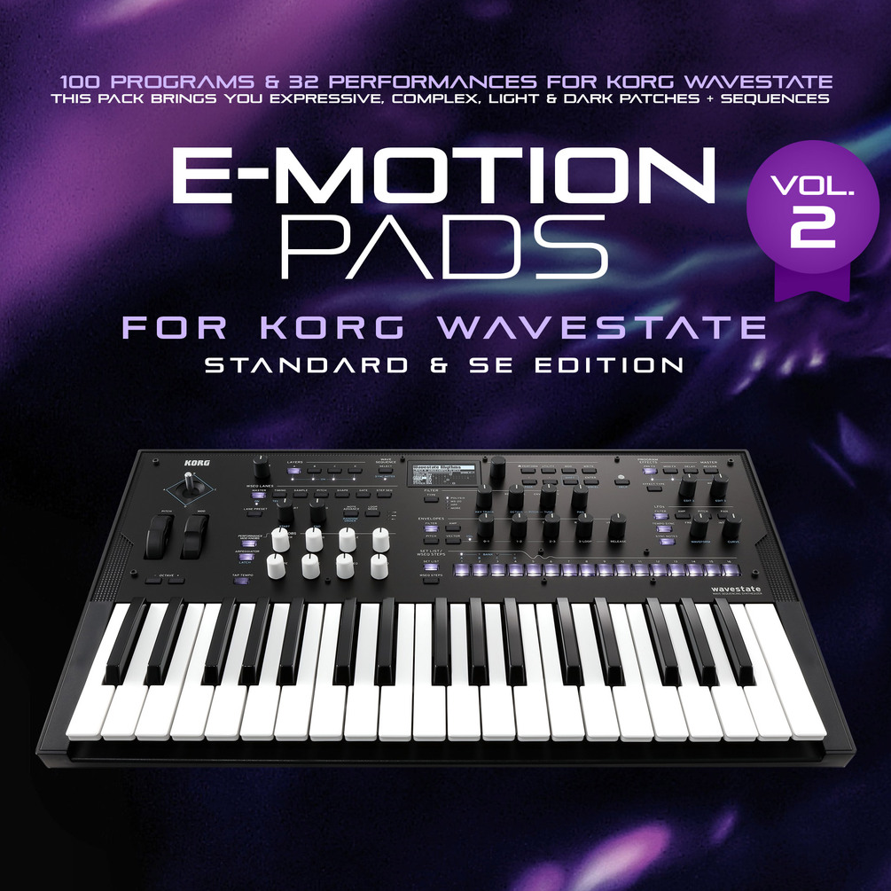 Korg Wavestate Sound Bank : e-Motion Pads Vol.2