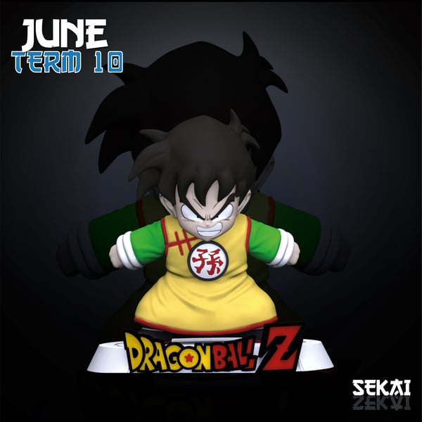 Gohan Kid Sculpture - Sekai 3D Models - Tested and Ready for 3D printing
