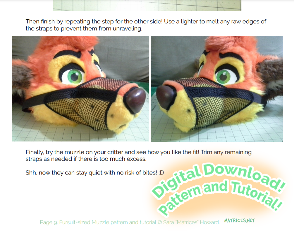 Matrices — Tutorial: Building a Fursuit Head with Foam