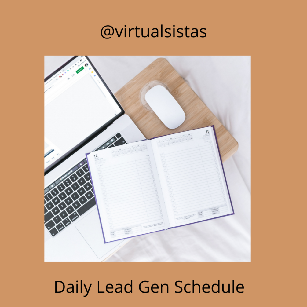 Daily Lead Generation Schedule