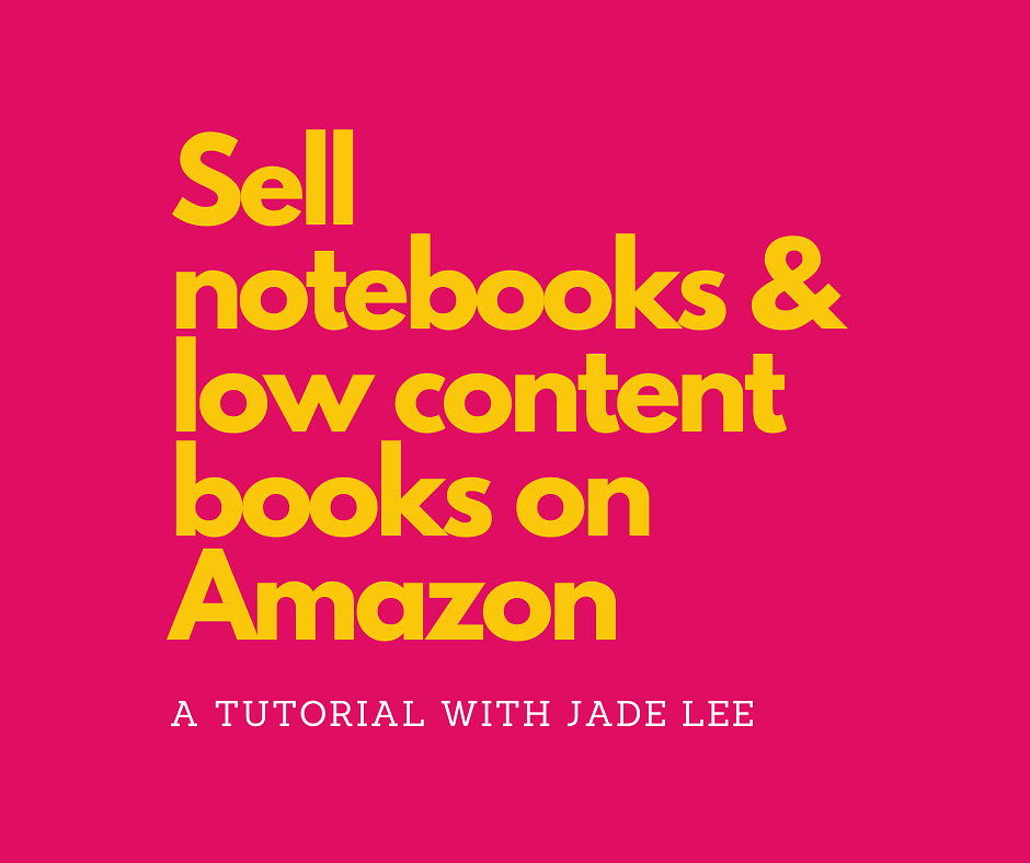 How to SelfPublish Low Content Books on Amazon