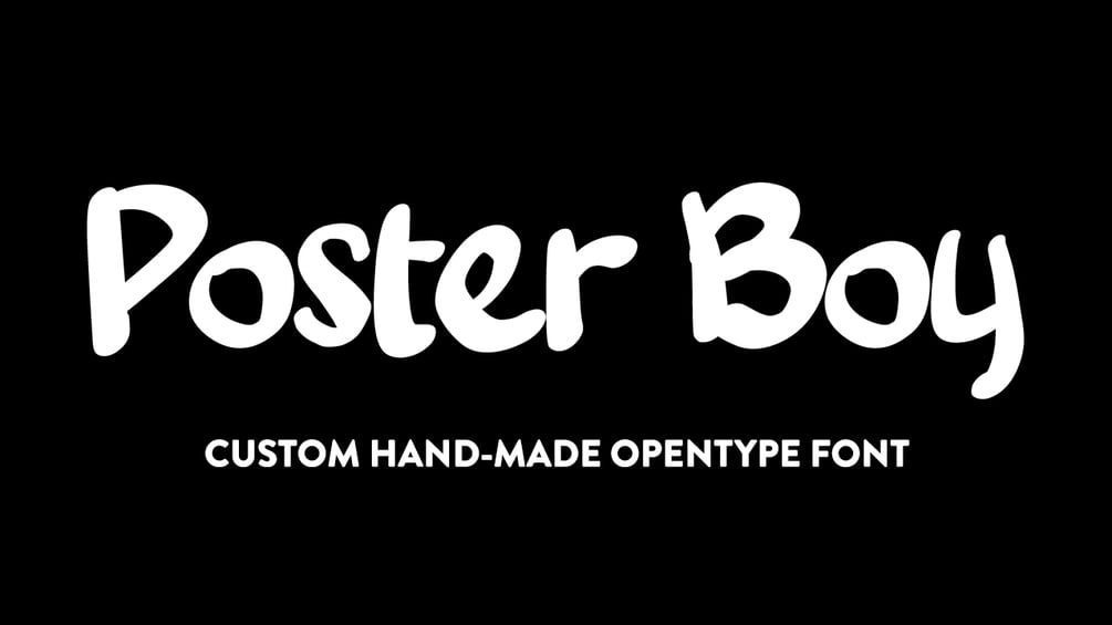 Poster Boy Font