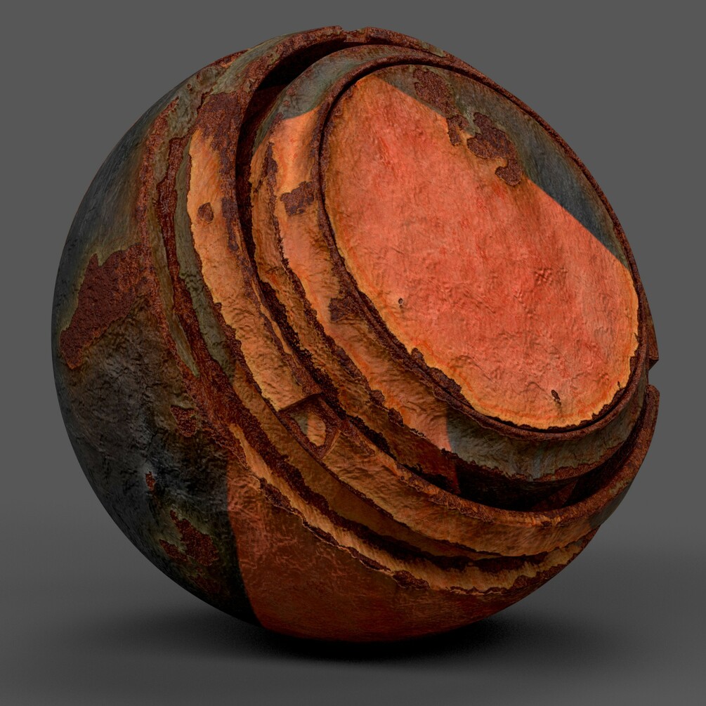 Rusty Paint Substance