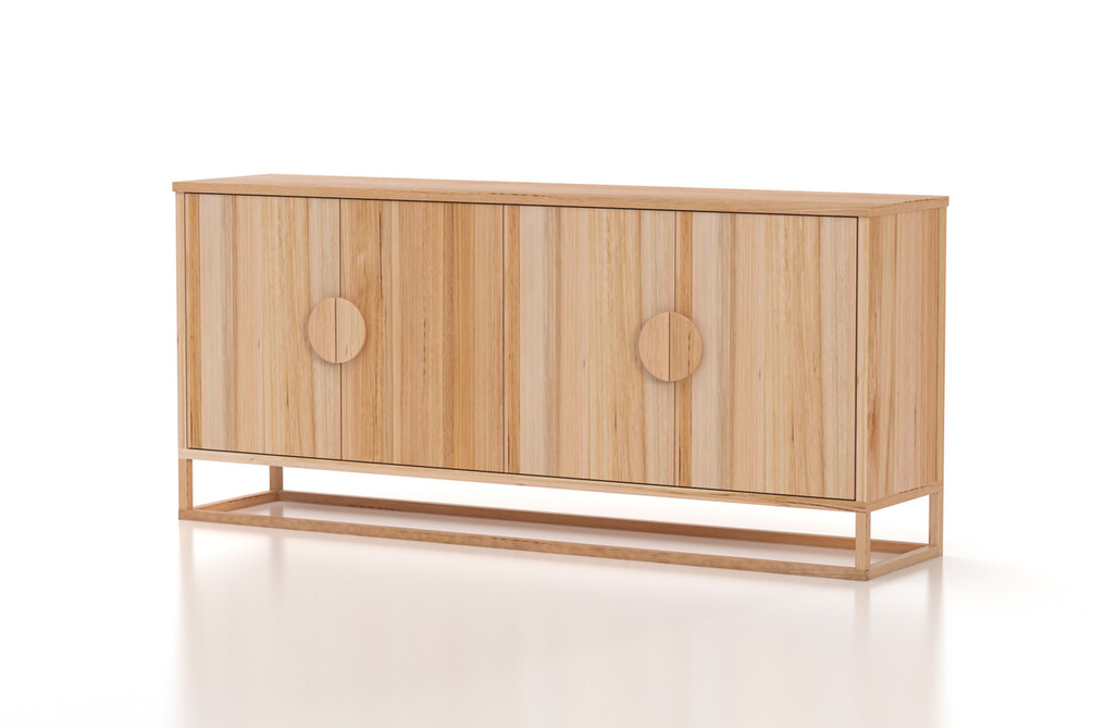 DURABLE NEWPORT AUSTRALIAN OAK BUFFET TABLE