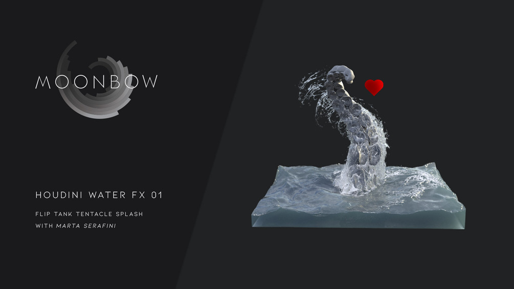 Houdini Water FX 01 \ Tank tentacle splash