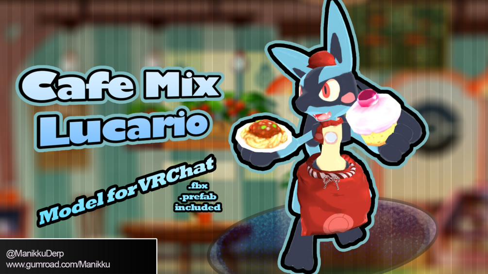 cafe-lucario-fbx-vrchat-prefab-pok-mon-caf-mix-remix