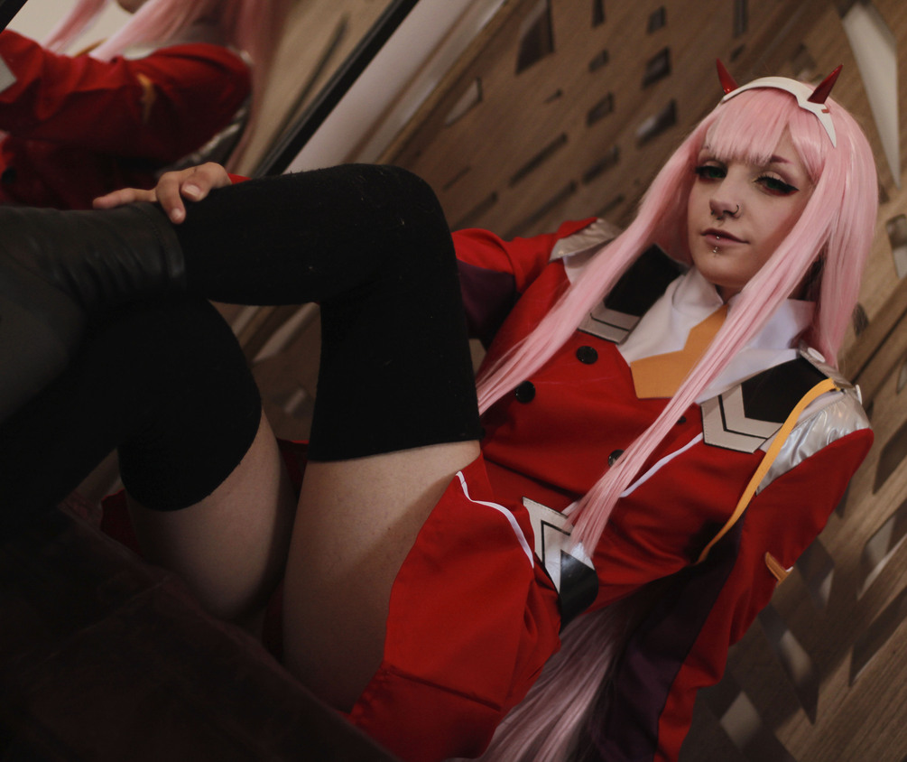 Zero Two Uniform + Bunny + Lingerie + Nude pack