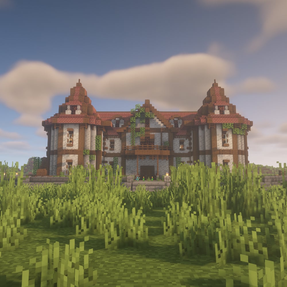 Dawn Winery in Minecraft [World & Schematic]