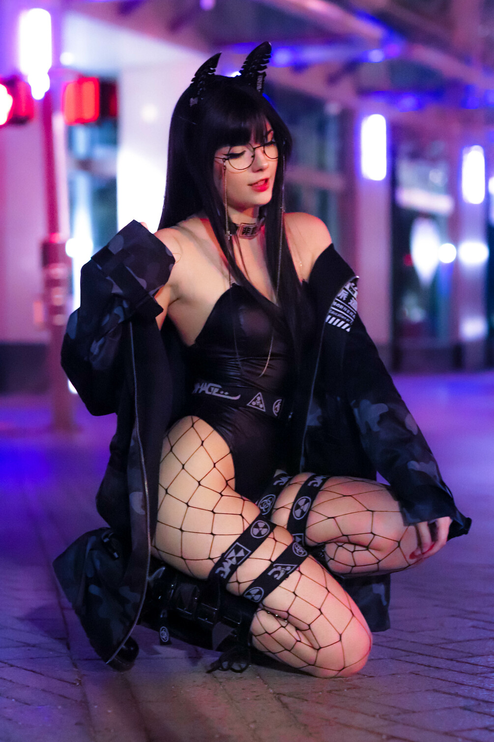 Dark Cyber Bunny Meggii.