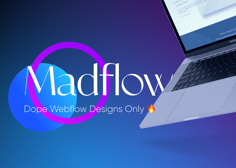 Madflow: Webflow CMS Submission Website Template