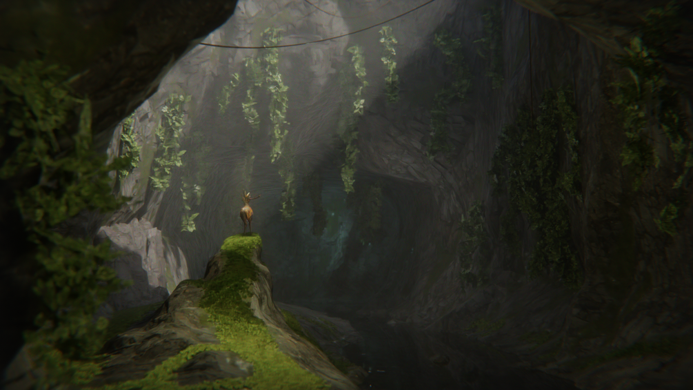 Cave scene blender source file
