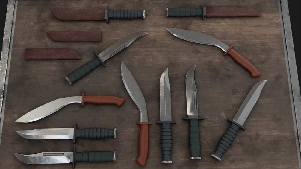 Combat Knife Collection