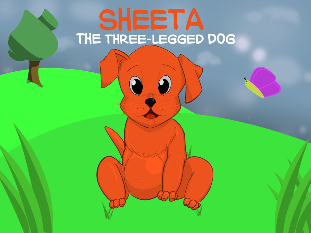 Sheeta the Three Legged Dog