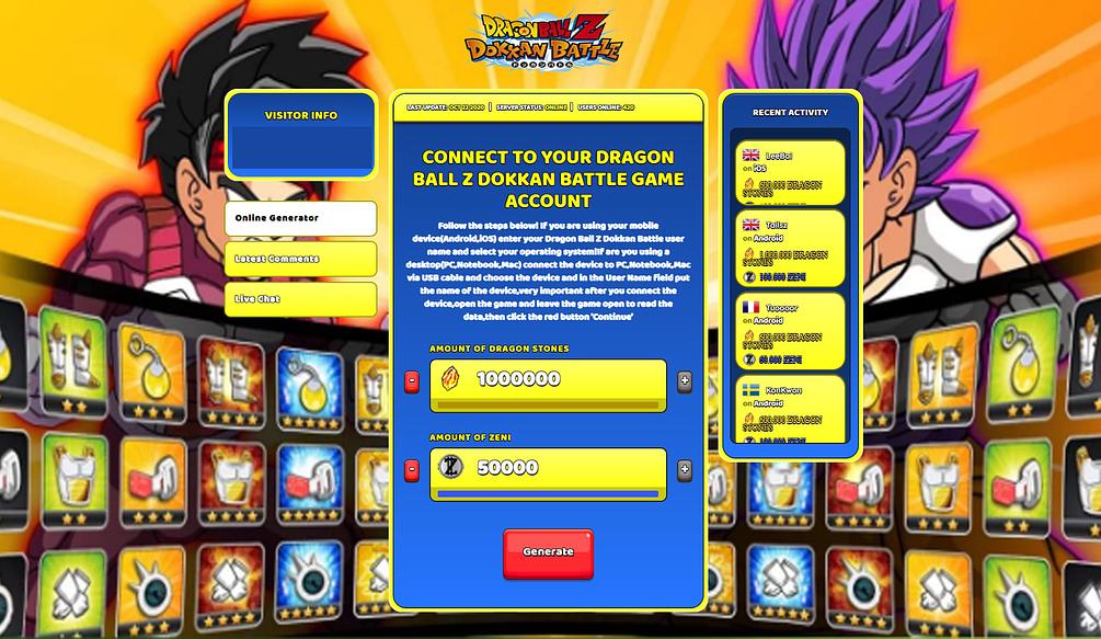Dragon Ball Z Dokkan Battle Hack Mod
