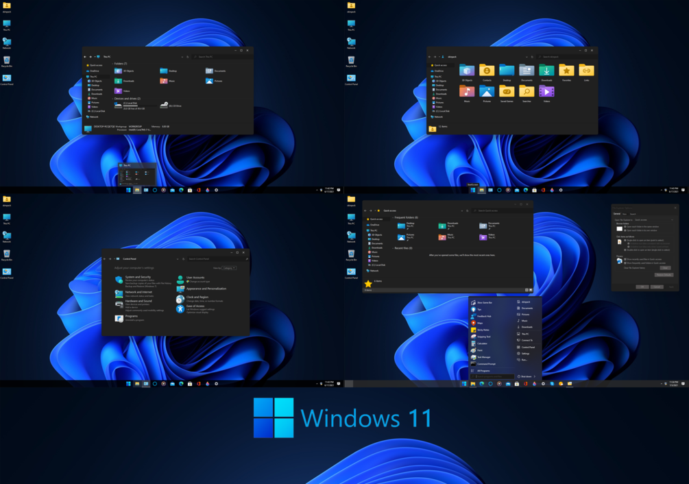 Windows 11 Dark SkinPack