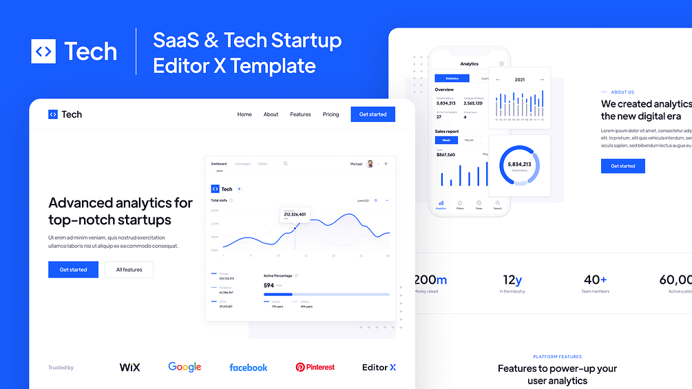 Tech Premium Editor X Template