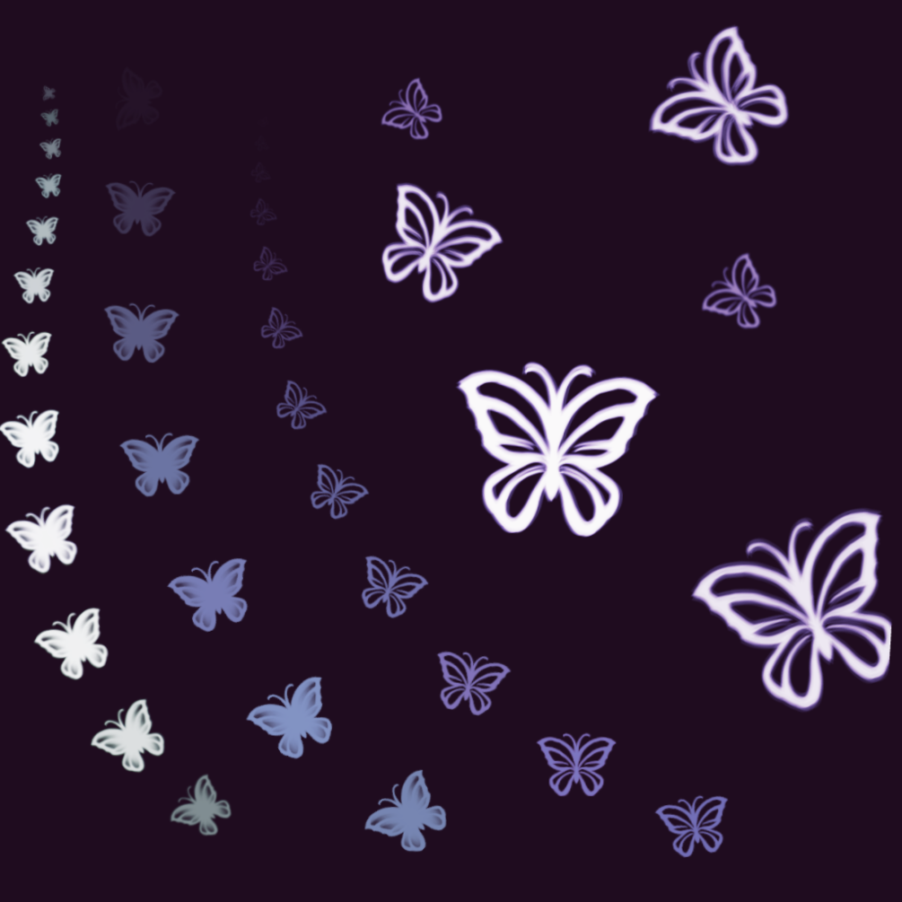 free butterfly procreate brushes