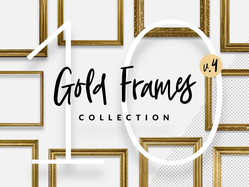 Gold Frames Collection V4