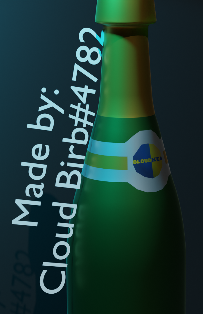 Champagne bottle