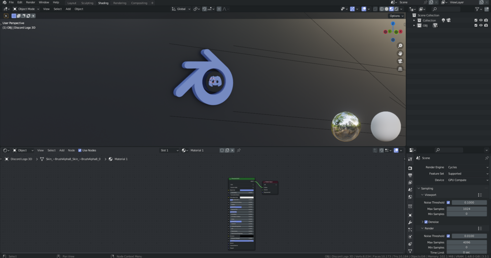 Blender Discord Theme