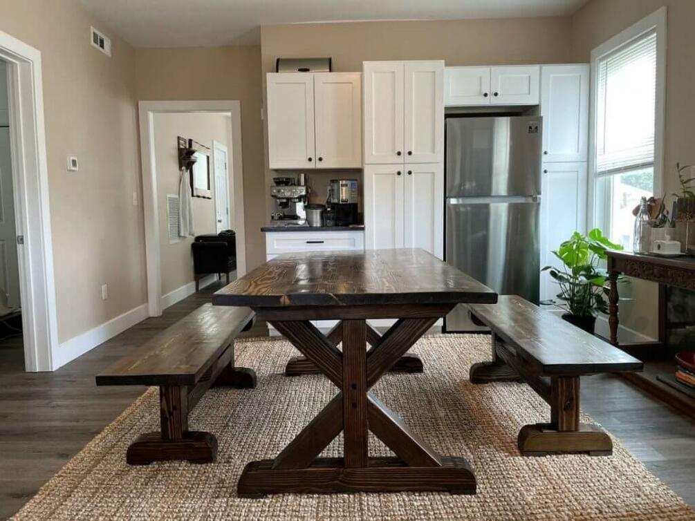Farmhouse Dining Table Project Plans