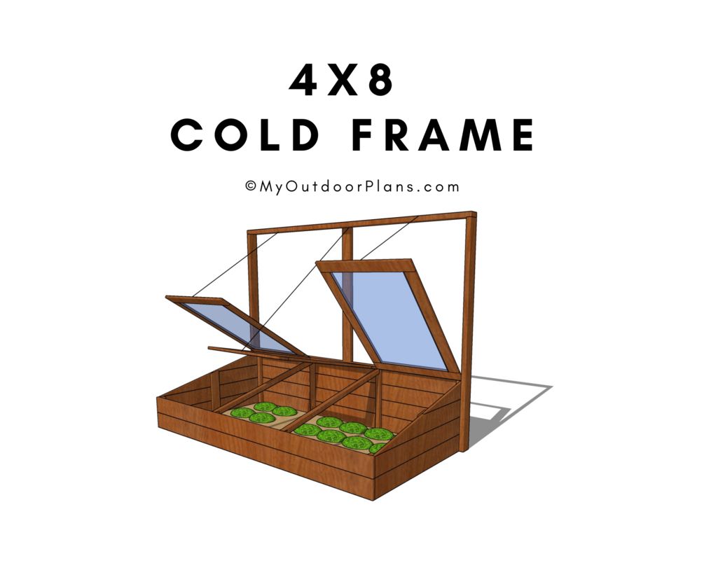 4x8 Cold Frame Plans