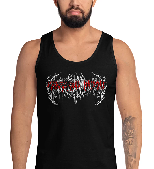 Black Metal tank top [black]