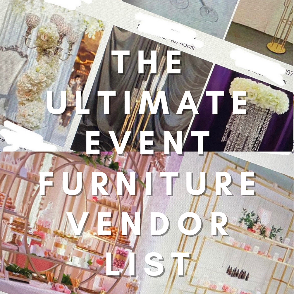 Decor Furniture Vendor List