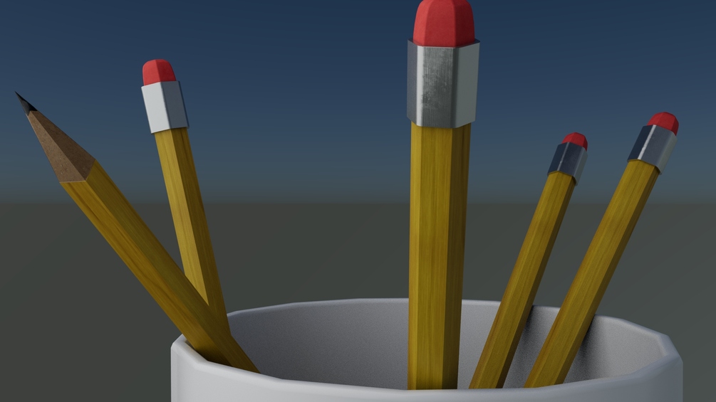 Pencils and Cup