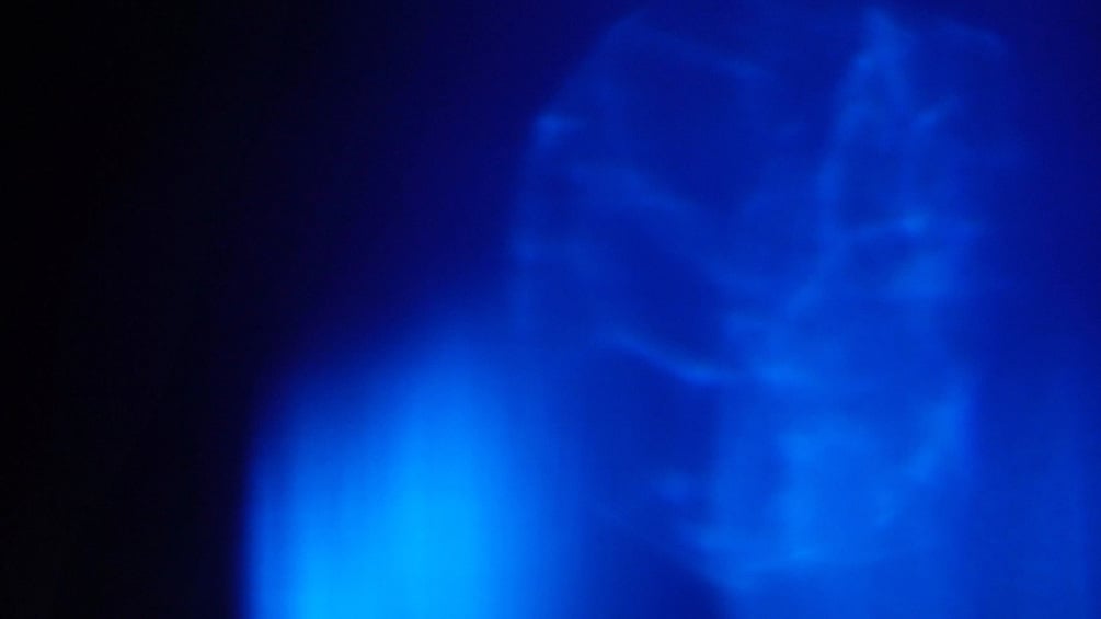 Blue Light Leaks Video Footage for Transitions and Overlays in 4K