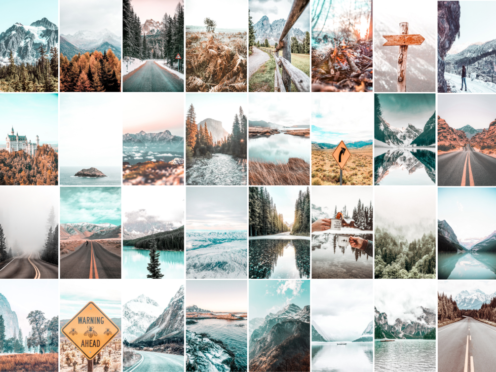 Mountain Collage Kit