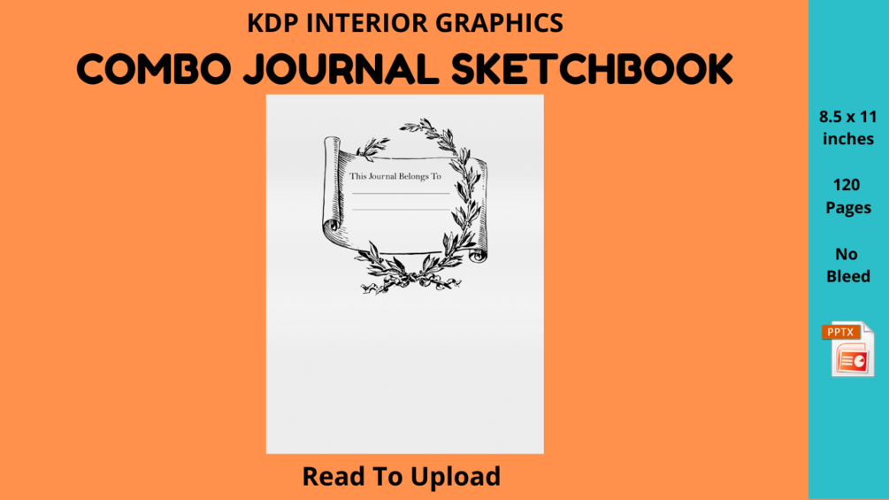 Combo Journal Sketchbook KDP Interior
