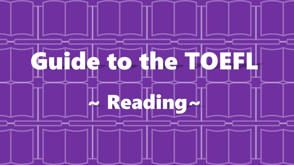 FREE! Guide To The TOEFL - Reading