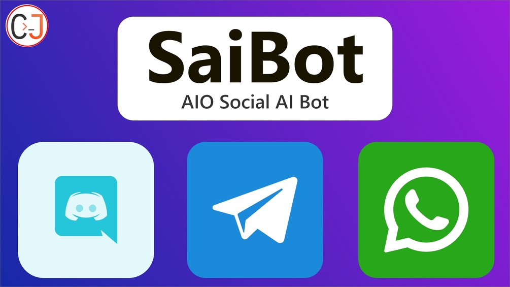 SaiBot All In One Social AI Bot Whatsapp AI Bot Telegram AI Bot 